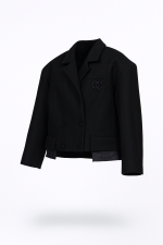 JACKET W/POCKETS BLACK