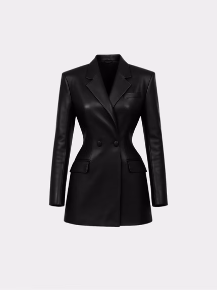 LEATHER JACKET BLACK