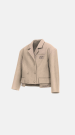 JACKET W/POCKETS GREY - Зображення 3