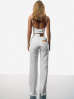 CUTOUT JEANS light blue - Зображення 6