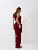 RESORT DRESS BORDO - Зображення 2