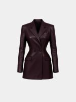 LEATHER JACKET CHOCO