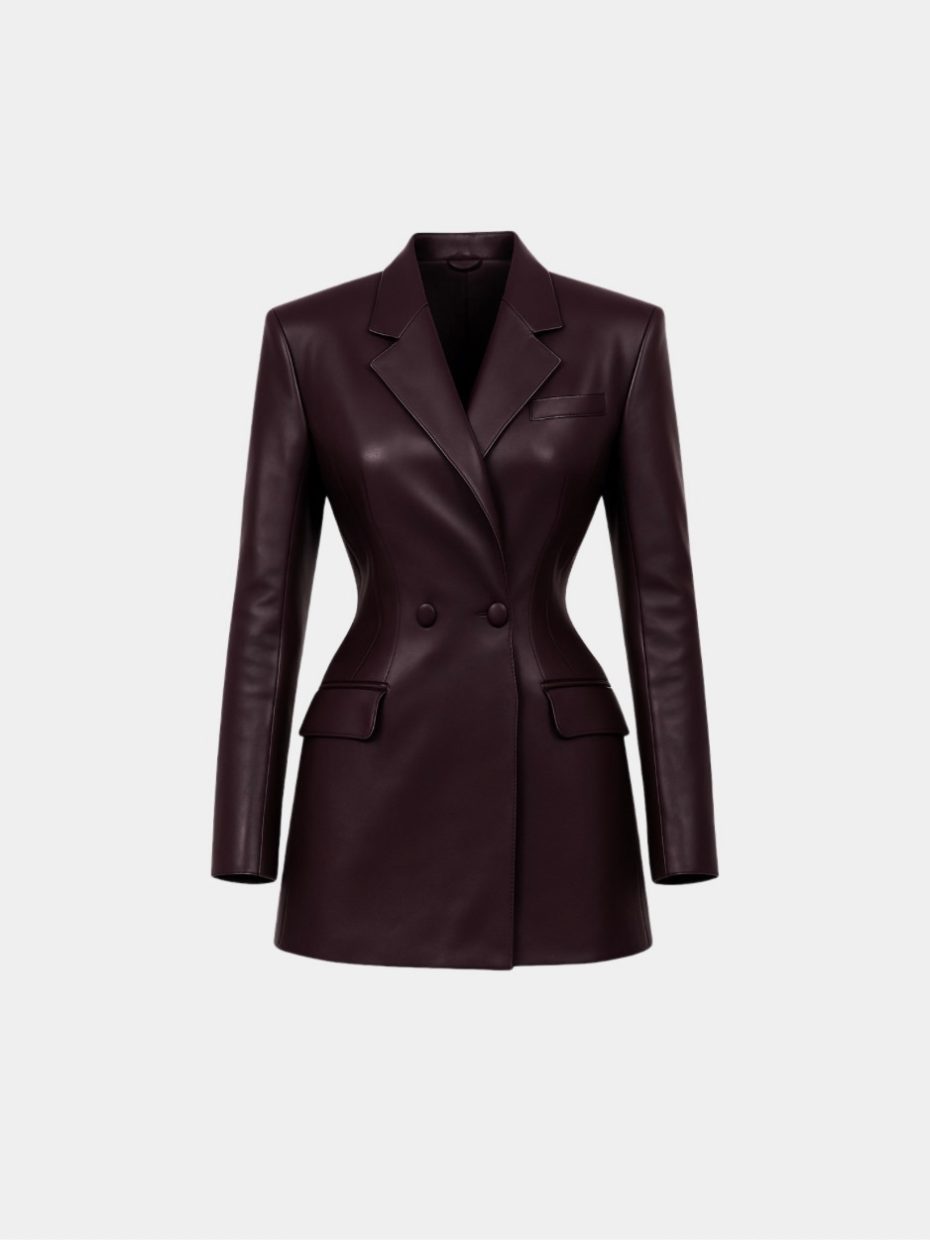 LEATHER JACKET CHOCO