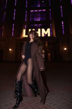 Wool-Cashmere Coat Dark Brown - Зображення 2