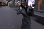 Wool-Cashmere Coat Grey - Зображення 4