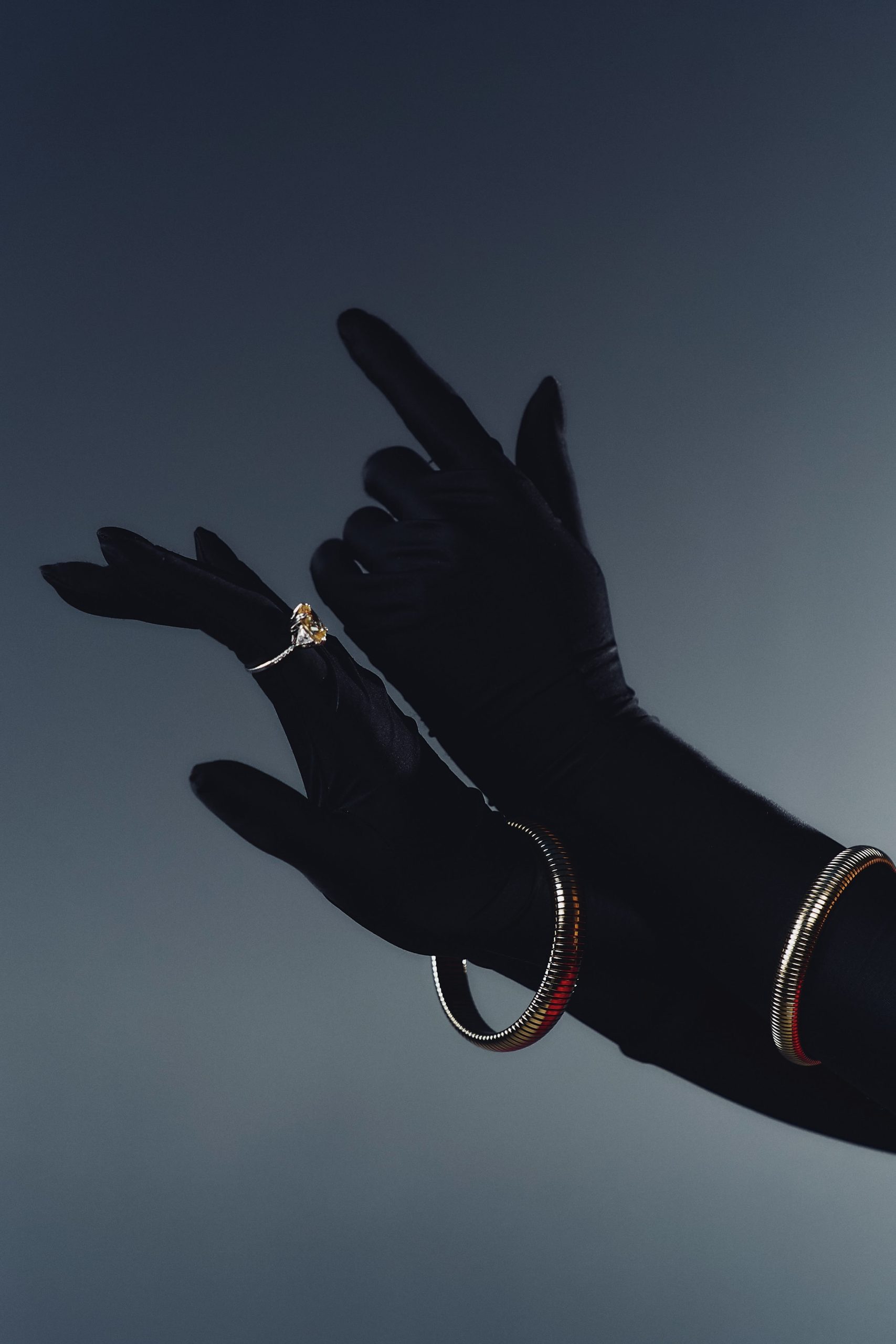 IMG_8375 Midnight Sheer Gloves - Зображення 1