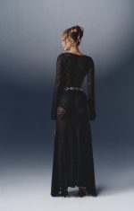 Lace Sheer Maxi Dress - Зображення 5