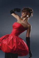 Bubble-Skirt Mini Dress - Зображення 2