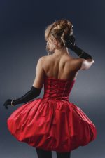 Bubble-Skirt Mini Dress - Зображення 5